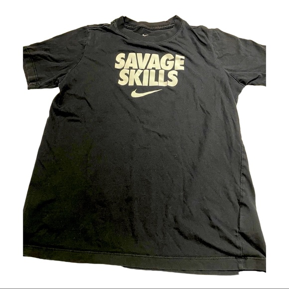 Nike • Short Sleeve T-Shirt • Black • Boy’s Size Extra Large • Good Condition - Picture 1 of 2